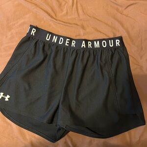 Under Armour Jet Black Performance Shorts